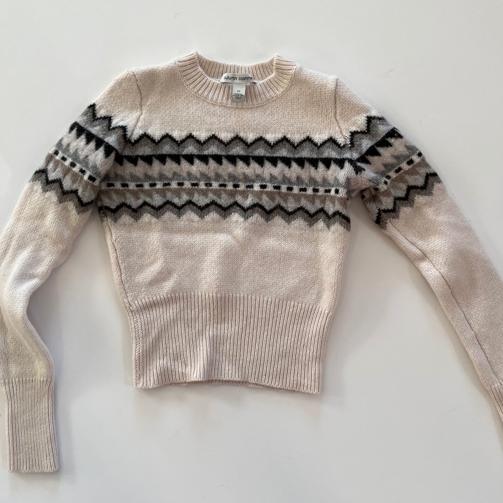 Autumn Cashmere Cream Sweater